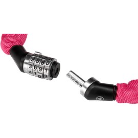 Trelock BC 115/110/4 CHAIN Unisex Adult Lock, Pink