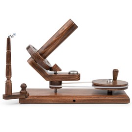 inanosa Yarn Winder - Hand Operated Wood Yarn Ball Winder for Crocheting,Knitting Best Gift from Craft Supplies for Crochet Lovers - Antique Beechwood
