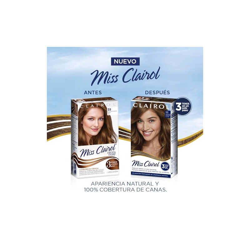 Miss Clairol Tinte Permanente 53 Castaño Dorado Claro