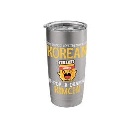 Korean K-Pop K-Drama Kimchi Cuisine Kimchi Stainless Steel Insulated Tumbler