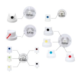Universal Spray Paint Caps for different spray cans-Spray Can Nozzle-Spray Paint Tips-26 pcs