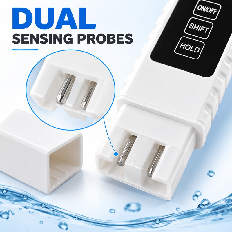 Digital TDS EC Water Tester for Hydroponics & Home Water