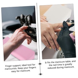 OATIPHO 2Pcs Nail Art Hand Rests Cushions for Manicure Care Soft Comfortable Pads for Nail Salon Home Use for Nail Art Training and Personal Care