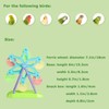 SEIS Ferris Wheel Toy for Bird with Feeder Training Parrot