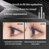 Waterproof Metal Wand Natural Washable Mascara, Steel Pipe Eyelash Primer
