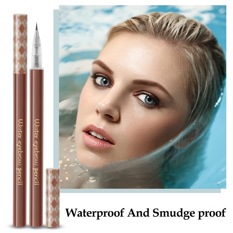 Boobeen Liquid Eyebrow Pen, Microbrow Pen - 0.01mm Precision Tip,