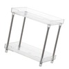 Makeup Organizer Rack Detachable Cosmetic Storage Shelf with Clear Acrylic