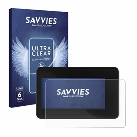 Savvies 6 Pack Screen Protector compatible with Shimano Steps SC-EN600 Protection Film Clear