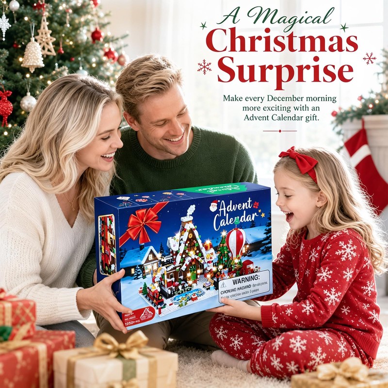 Advent Calendar 2026 for Adults Girls Boys Ages 10+ Gingerbread