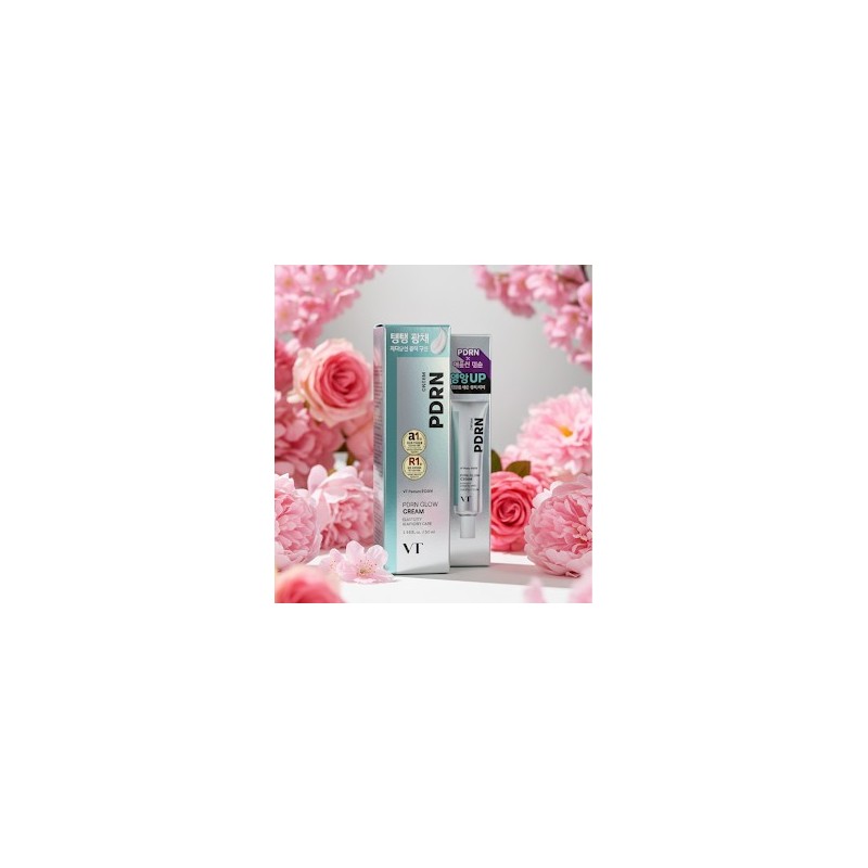 VT Cosmetics 1+1 VT PDRN Regeneration Cream Salmon Collagen Elasticity