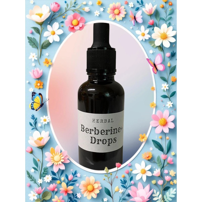 SecretsofSedona.org Berberine+ Drops, Herbal Support for Metabolism & Detox