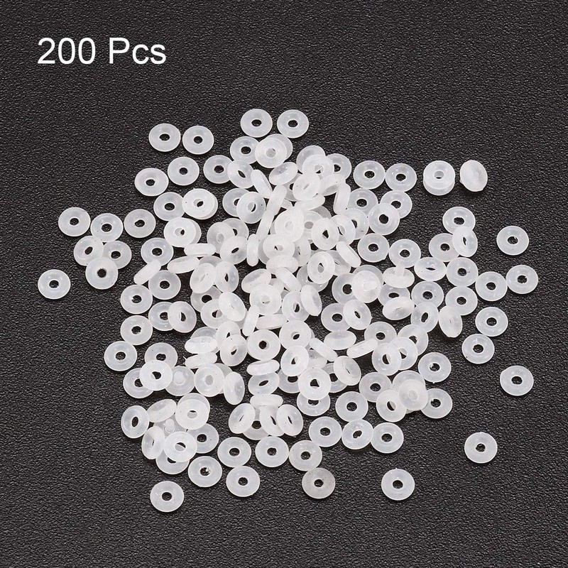 uxcell Silicone O-Rings, 3mm OD 1mm ID 1mm Width VMQ