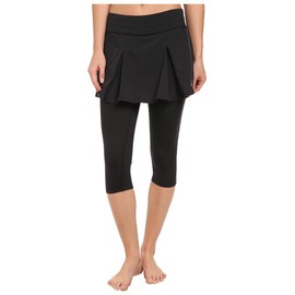 Skirt Sports Falda Capri para Mujer, Jette Capri Falda, Negro, XS