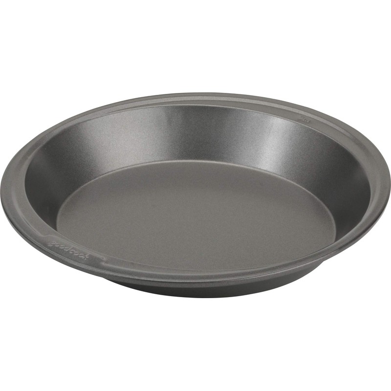 GoodCook Everyday Nonstick Steel Pie Pan , 9", Gray