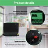 PJEZS0H100 Digit Temperature Controller Thermostat with Temperature Sensor Probes 115V