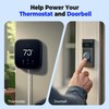 Gulfmew AC 24V Doorbell Transformer, 16.4 FT C Wire Doorbell