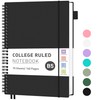 RETTACY B5 Journal Notebook, Spiral Notebook 140 Pages/70 Sheets Lined