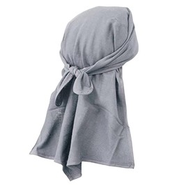 Fuse Shoten COVER WORK Cotton Gauze Towel Head Cover F, Gray FT-264