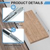 EXLECO Invisible Wall Shelf Brackets Diameter 10 x 100 mm