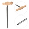 Violin Peg Hole Reamer 1:30 Taper with Wood Handle for