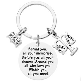 HUTIMY Gifts for Lawyers Women Men Keychain Law School Graduation Birthday Gift Future Lawyer Keychain