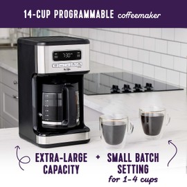 Mr. Coffee 14 Cup Programmable Coffee Maker Stainless Steel