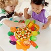 Cutting Play Food Set Kitchen Pretend - 40pcs Grocery Basket
