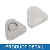 A ABSOPRO Kayak D Ring Patch Triangle PVC Stainless Steel