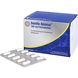 BENFO-biomo 300 mg film-coated tablets, pack of 90