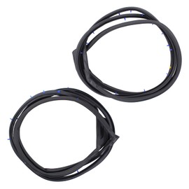 ApplianPar Front Driver and Passenger Side Door Weatherstrip Rubber Molding Seal for Nissan Sentra 2013-2019
