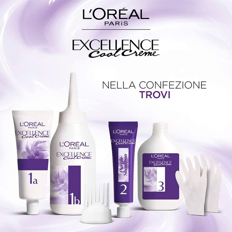 L'Oréal Paris Excellence Cool Cream Permanent Hair Colouring Triple Treatment