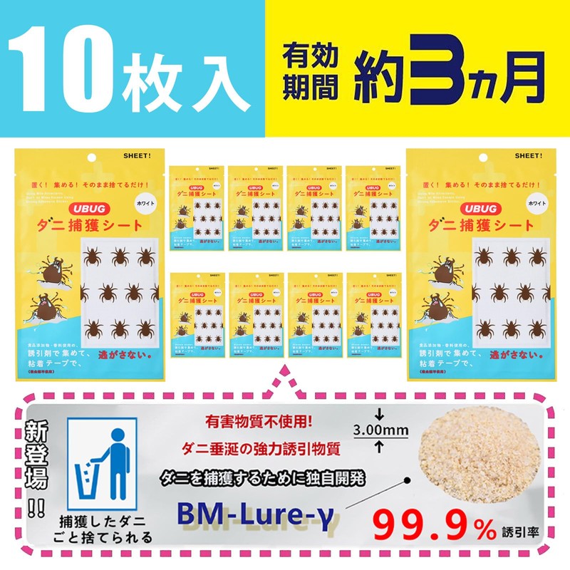 Embroidery x Drying: Pack of 10, Dust Mite Sheet, Dust