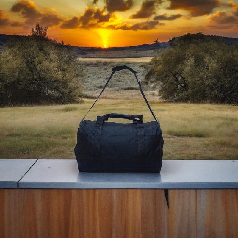 Large Holdall Bag, 35L - Polyester Twill, 6 External Pockets,