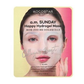 Kocostar Collagen Boost a.m Sunday Happy Hydrogel Mask, 25gr