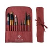 Pan Art Wrap Pouch for 22 Short Brushes - Empty
