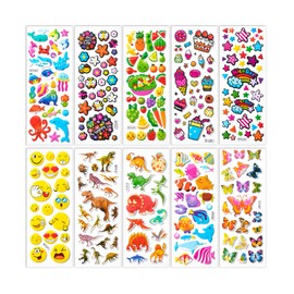 Mr. Pen- 3D Stickers for Kids, 40 Sheets, 794 pcs, Puffy Stickers for Kids Stickers, Assorted Stickers, Sticker Packs Kids, Sticker Sheets, Puffy Stickers for Toddlers, Toddler Stickers, Kid Stickers