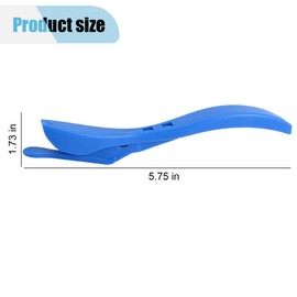 3PCS Wrapping Paper Cutter, Concealed Safety Sliding Cutter, Vinyl Gift Wrap Cutting Tool with Handle, Paper Cutter with Blades for Scrapbooking Christmas Wrap Roll Paper (Blue)