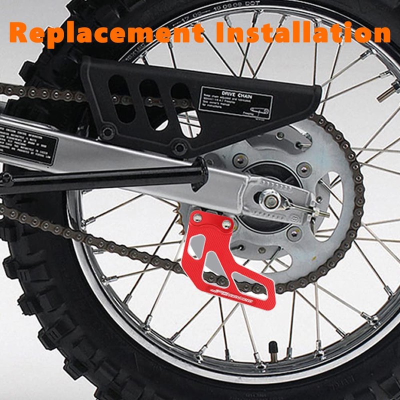 Motorcycle Chain Guide Aluminum Alloy Material for XR100R 1985-2003 XR80R
