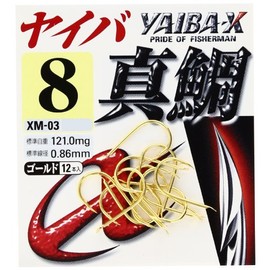 ささめ針(SASAME) ヤイバ 真鯛 ゴールド XM-03 14号