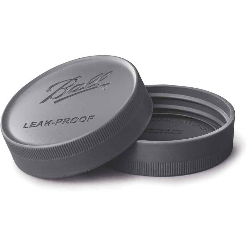 Ball Leak-Proof Plastic Lids for Glass Mason Jars, Used for