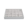 Stackers Grey Jewellery Box Classic Small Parts Compartment