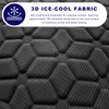 Gel Car Seat Cushion, Non-Slip Front Seat Bottom Cushion Pad,