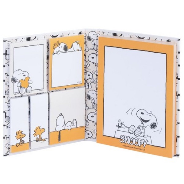 Grupo Erik Snoopy Sticky Notes Set - 6 Notepads in