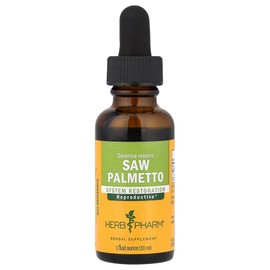 Herb Pharm Saw Palmetto 1 fl oz 30ml Herbal Supplement, 30 / Herb Pharm 허브팜 쏘팔메토 1 fl oz 30ml 허브보충제, 30