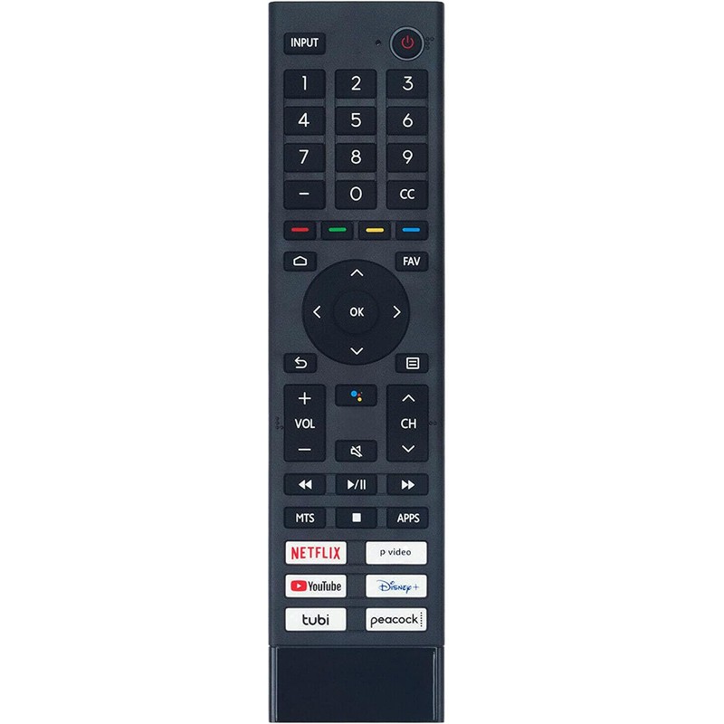 Mando universal para Hisense Smart Google TV, compatible con televisores