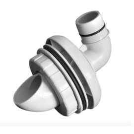 Summerwave Summer Escapes Skimmer Pump 1-1/2 inch Pool Wall Fitting Set Return Assembly