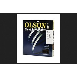 Olson Saw WB55357BL 1/4 by 0.014-Inch 6 TPI Hook Wood Band Saw Blade