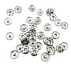 20 Sets Silver Sew-on Snap Button,Big Metal Snap Fastener Durable