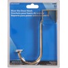 Hardware Essentials 852907 Over The Door Hook Brass