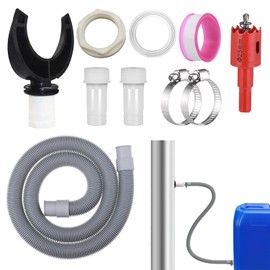 Pack of 10 Rainwater Collectors Rain Collectors Rain Butt Connection Set Downpipe Rain Collector Rain Collector for Downpipes 100 Rain Thief Rain Barrel for Downpipes with an Inner Diameter 100 mm